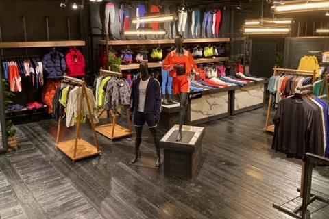 Superdry Oxford St sportwear section